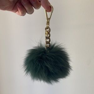 Michael Kors fluffy keychain